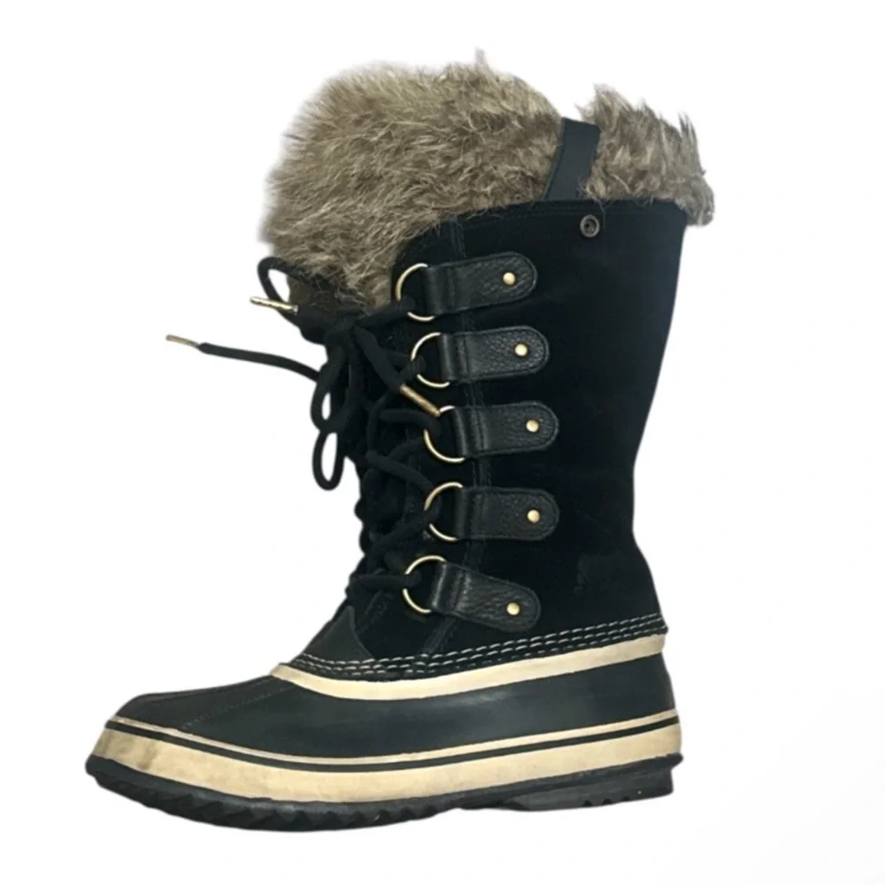 Authentic Sorel signature Joan of Arc designer waterproof winter boots Sz 6.5